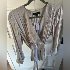 Banana Republic wrap top size small